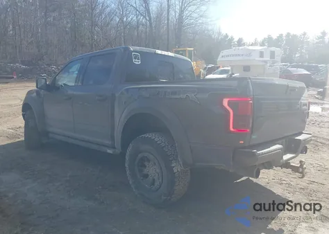 2018 Ford F-150 Raptor из США, поврежденный, VIN 1FTFW1RG3JFB92656